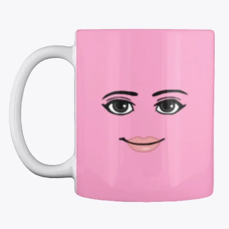 Woman Face Mug (20 Colors)